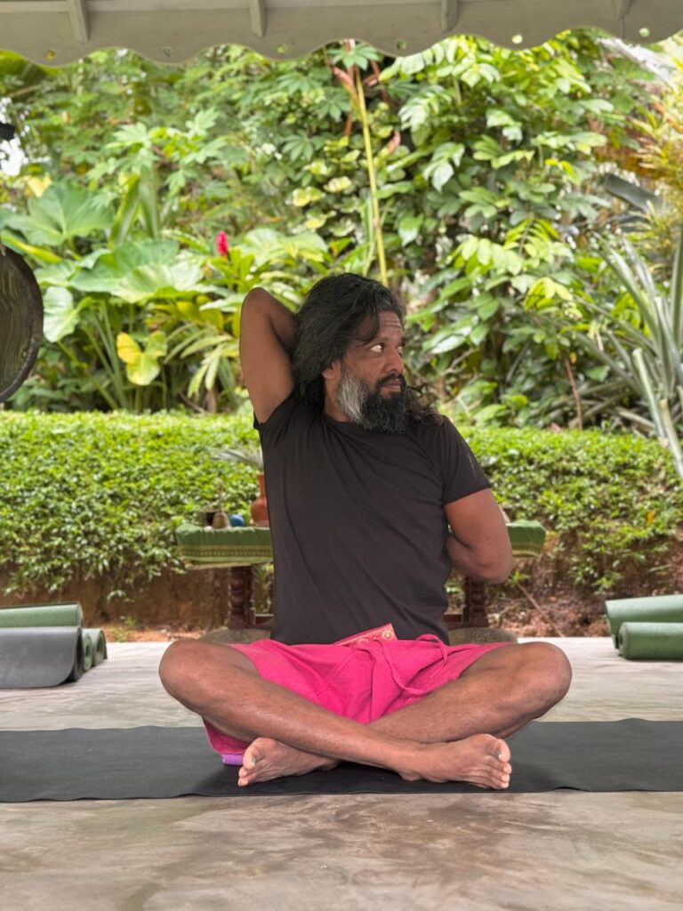 Morning Sadhana with Sala
