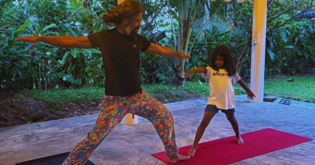 kids yoga with salasbananas