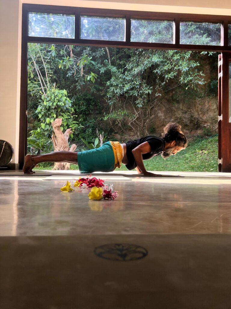 This is Vinyasa as devotion — a breath-led, intuitive flow that invites you to listen deeply, move honestly, and let the body speak what words cannot.
