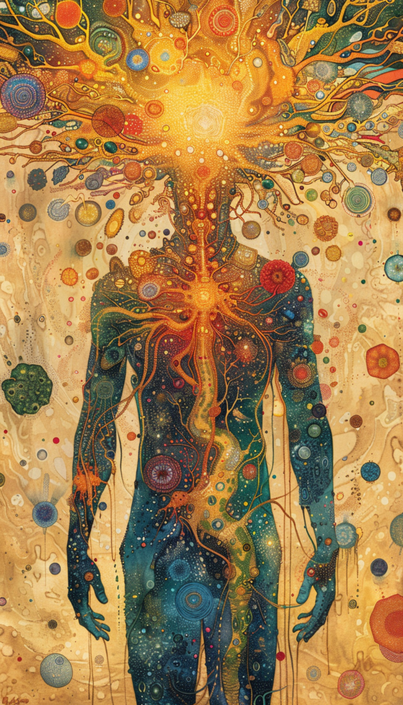 Original works, AI creations, and fine art prints — born from ritual, Meditation, prayer, plant spirit journeys, and ritual. Visual prayers to accompany your inner path.